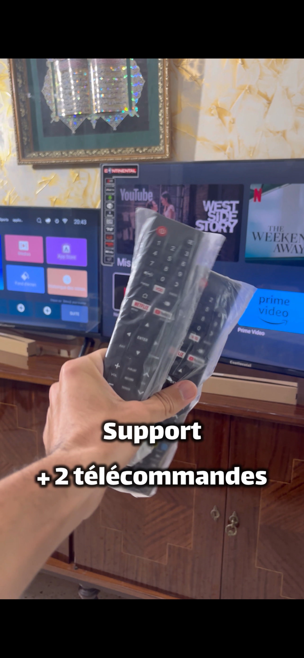 Tv Continental smart Android 14 t1